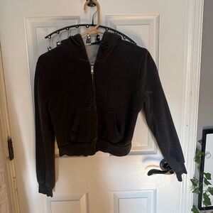 Women’s American eagle cropped zip up